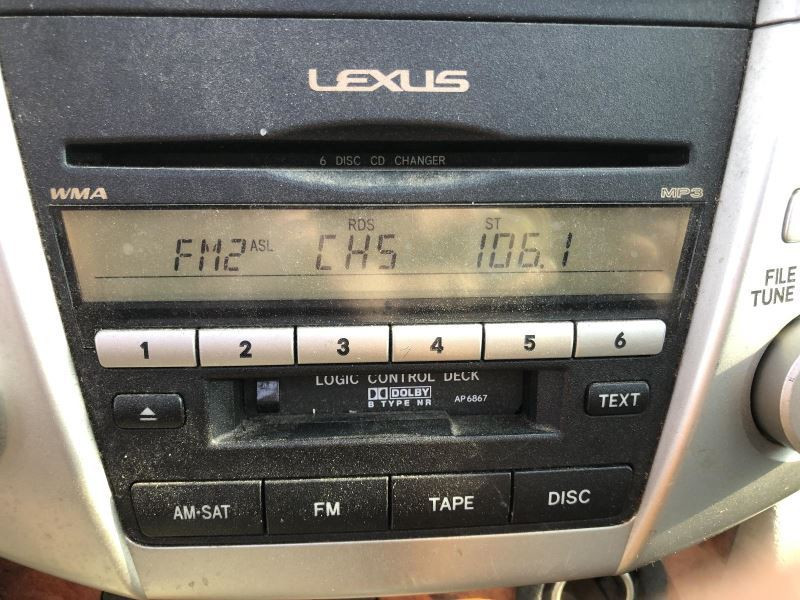Audio Equipment Radio Receiver Pioneer With 6 CD Fits 07-09 LEXUS RX350 871896
