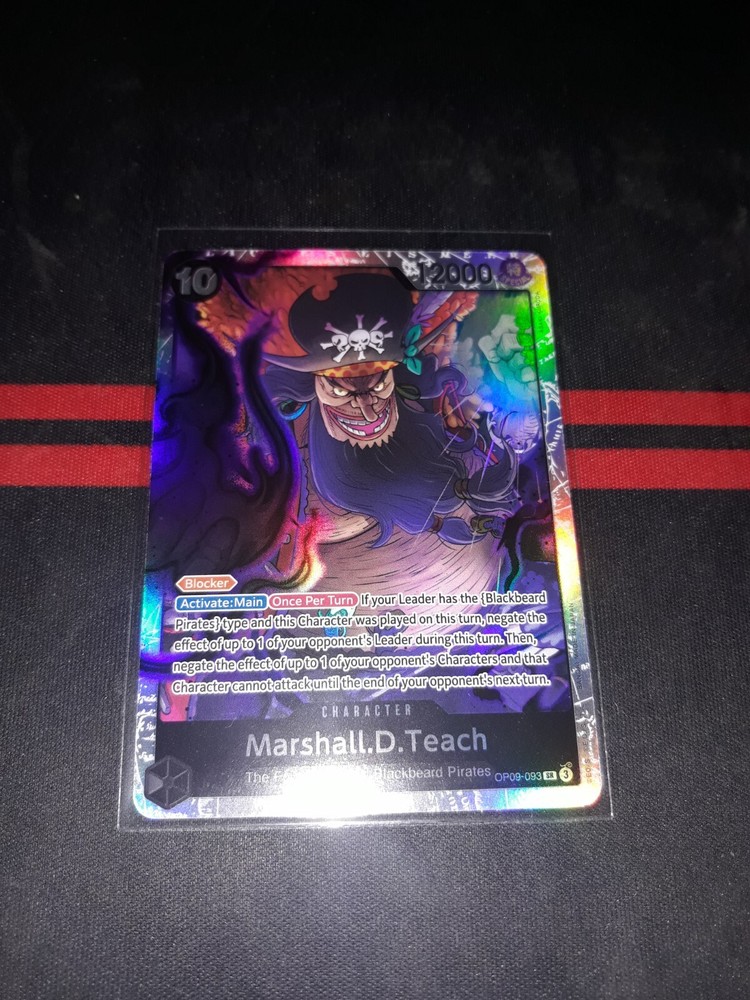 Marshall.D.Teach (093) OP09-093 Emperors in the New World Foil
