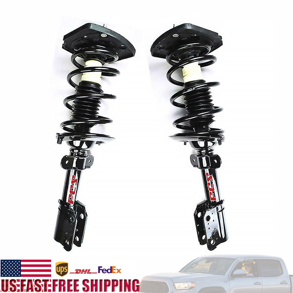 2PCS Rear Struts & Coil Springs Set FCS Compatible 1997-2005 Buick Century