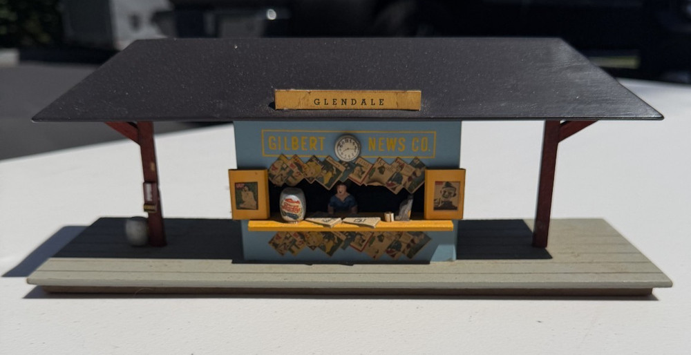 Vintage American Flyer Glendale News Stand Station A.C. Gilbert