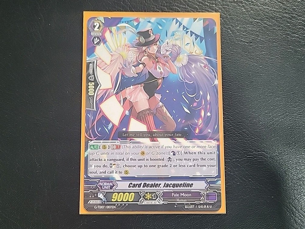Cardfight Vanguard Jacqueline Card Sleeves and Protector Case  