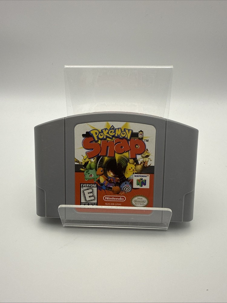 Pokemon Snap Nintendo 64 N64 Game Cartridge Authentic Tested Working