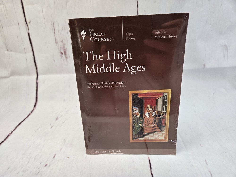 Great Courses: The High Middle Ages Transcript Book New Sealed