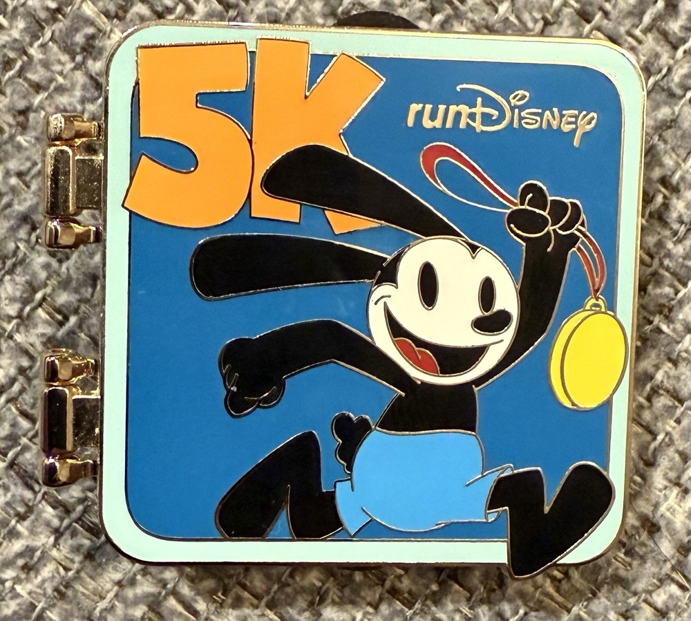 Disney World 2019 5K Run Exclusive Oswald Lucky Rabbit Pin