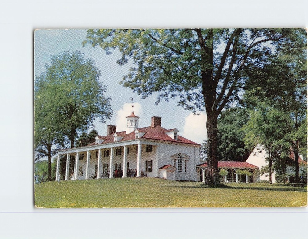 Postcard Mount Vernon Virginia USA