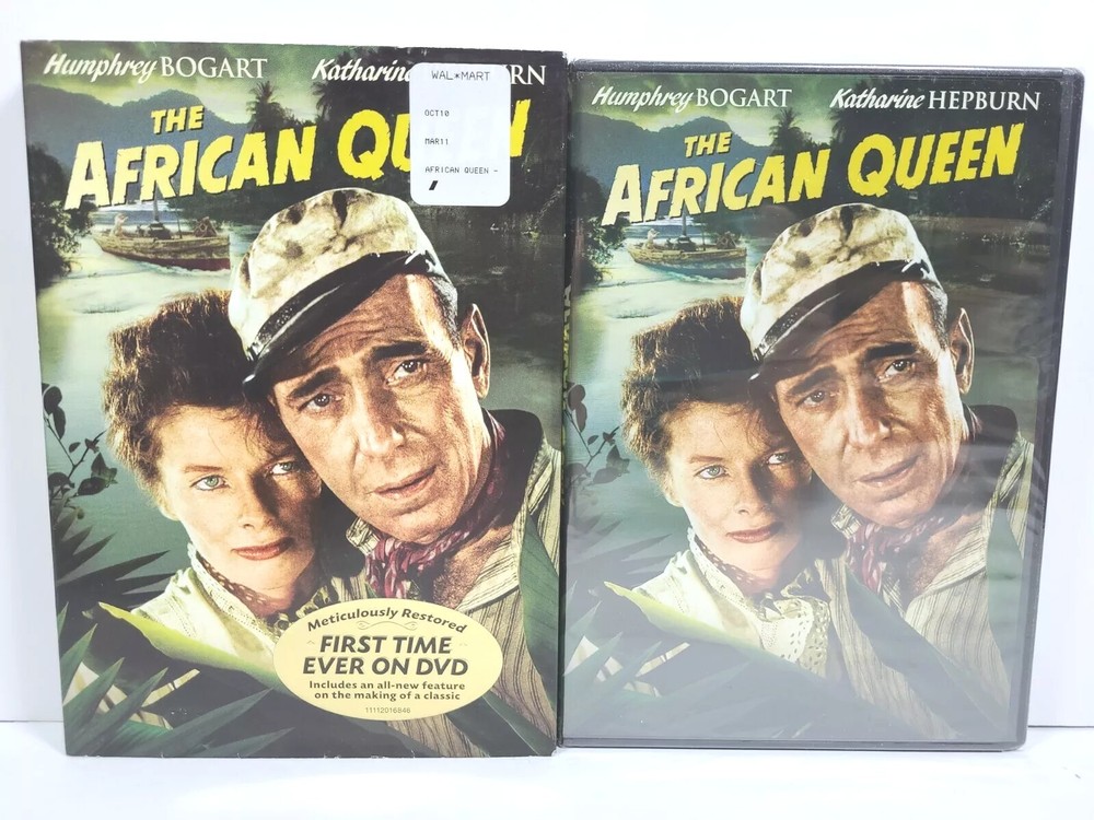 The African Queen (DVD, 2010, Slipcover) NEW, SEALED, Humphrey Bogart