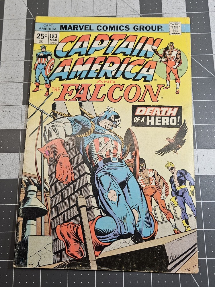 Captain America and The Falcon #183 (Marvel 1975) Bronze Age 