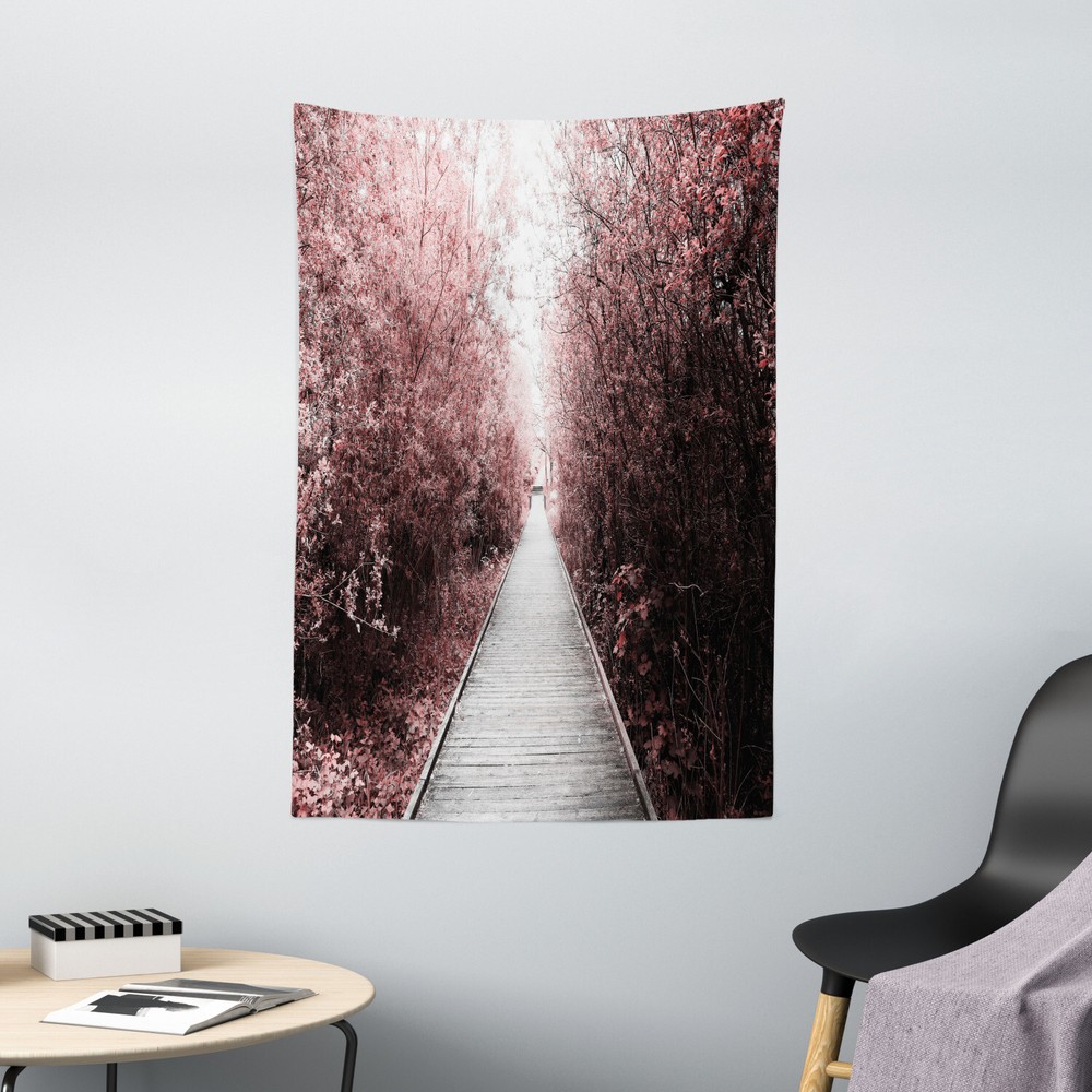 Forest Tapestry Nature Exotic Print Wall Hanging Decor