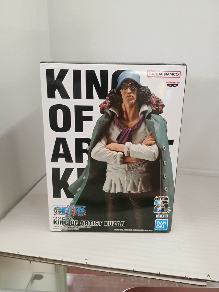 Kuzan King of Artist Figure One Piece Aokiji Statue Banpresto Bandai
