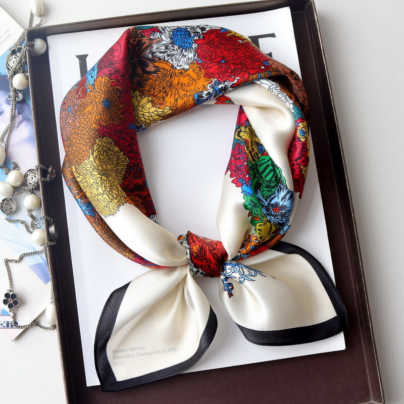 100% Silk Mulberry Scarf 26