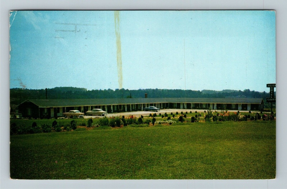 Statesville NC-North Carolina, AAA Bolick's Hotel Court, Vintage Postcard