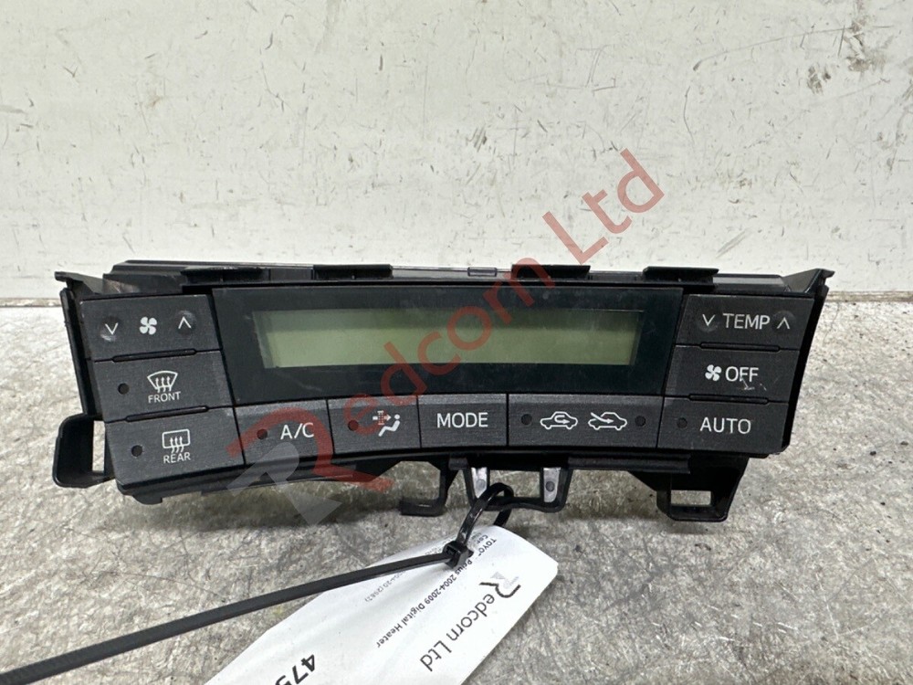 2004-2009 Toyota Prius Digital Heater Control Panel Upgrade