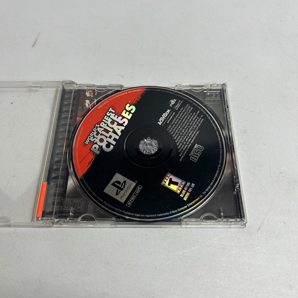 World's Scariest Police Chases (Sony PlayStation 1, 2001). No Manual