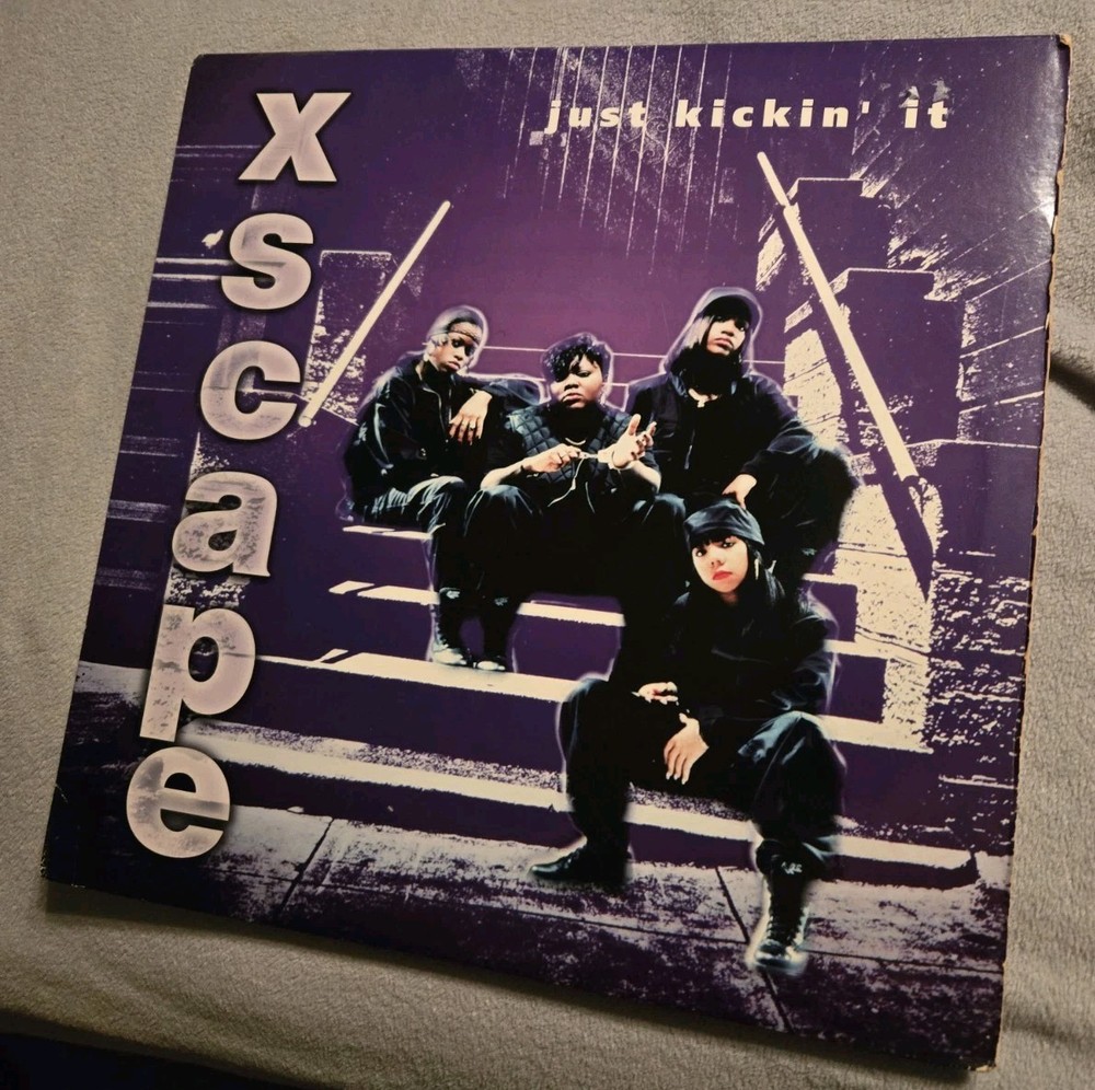 Xscape – Just Kickin' It | Vinyl | 1993 |44 77120 Lp Single Columbia So So Def