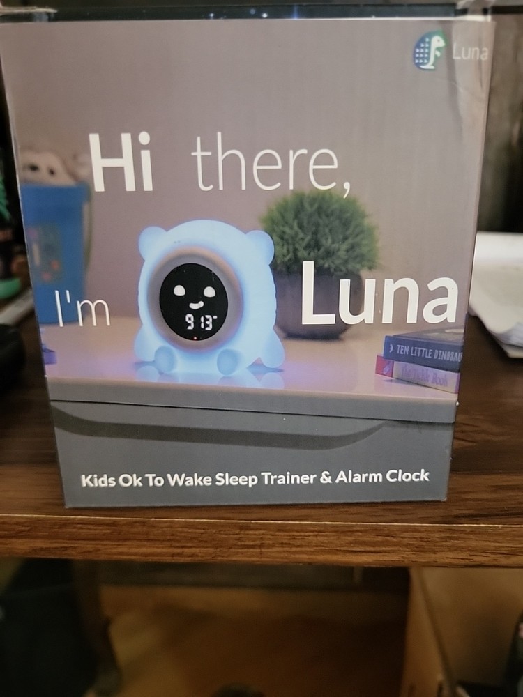 Colorful Kids Alarm Clock with Nightlight & Fun Sounds