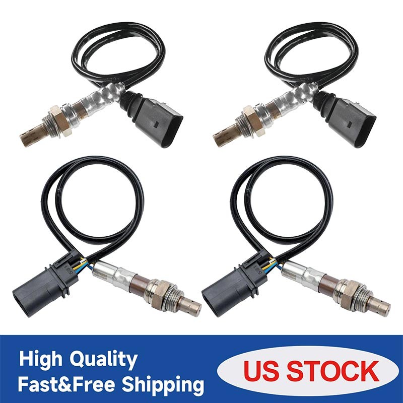4x Up&Down O2 Oxygen Sensor for Audi A4 A6 A7 Quattro Q5 S4 S5 234-5030 234-4120