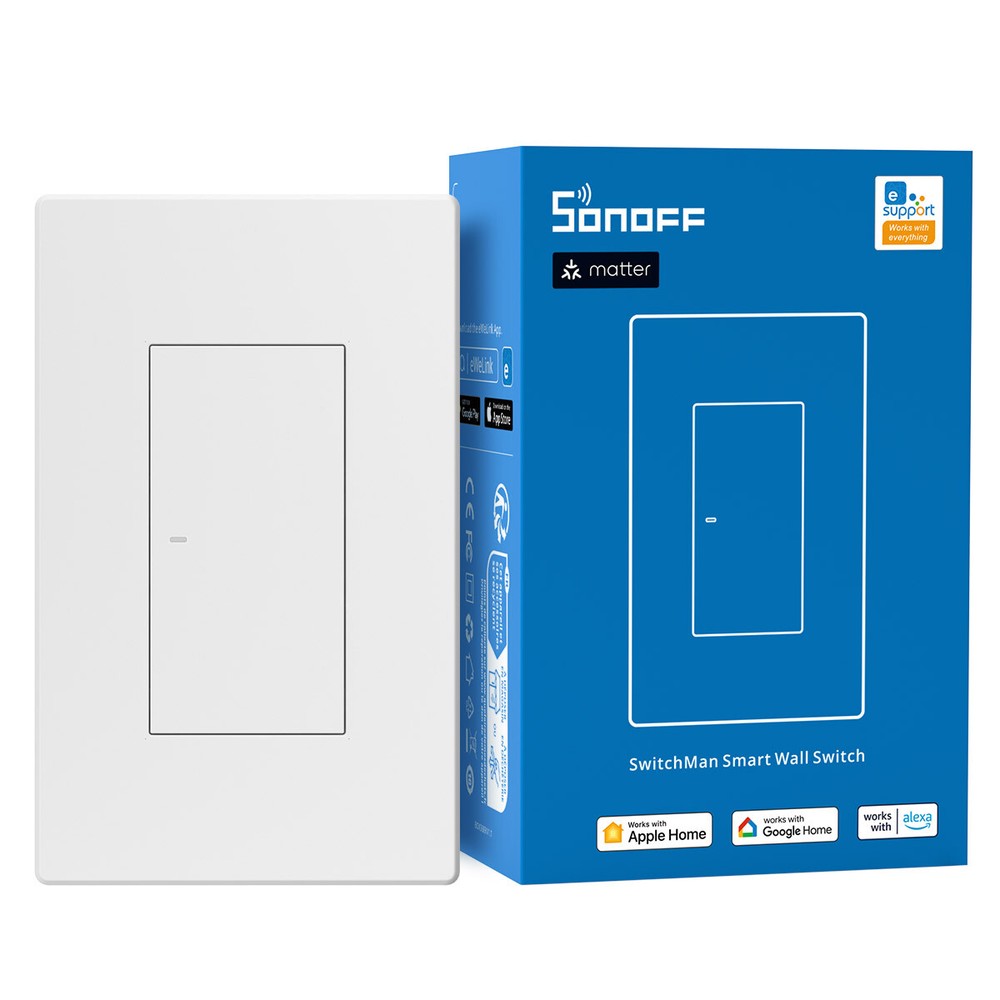 SONOFF M5 Smart WiFi Light Switch Compatible with Apple Home via Matter