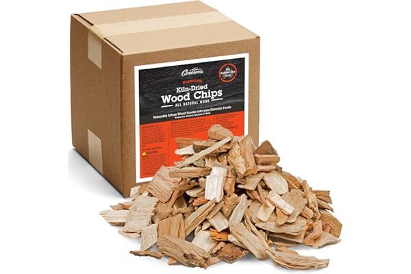 Camerons All Natural Oak Wood Chips for Smoker - 420 Cu. in. Box, Approx 5 Pound