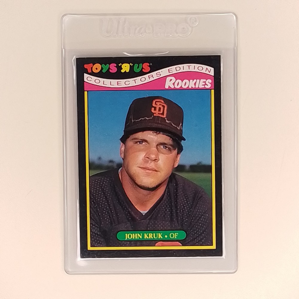 1987 Topps Toys R Us Rookies - John Kruk #17 (RC) San Diego Padres Baseball Card