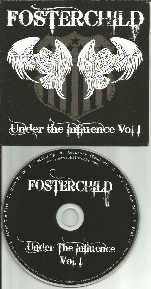 Danny Beissel FOSTERCHILD Under the Influence 6 UNRELEASED TRX CD Foster Child