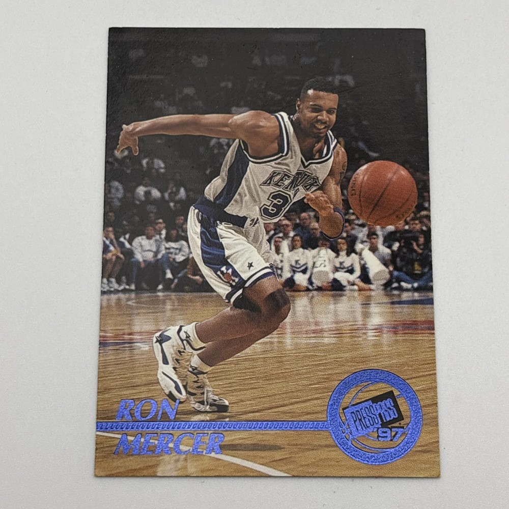1997 Press Pass - Ron Mercer #2 (RC) - Kentucky Wildcats