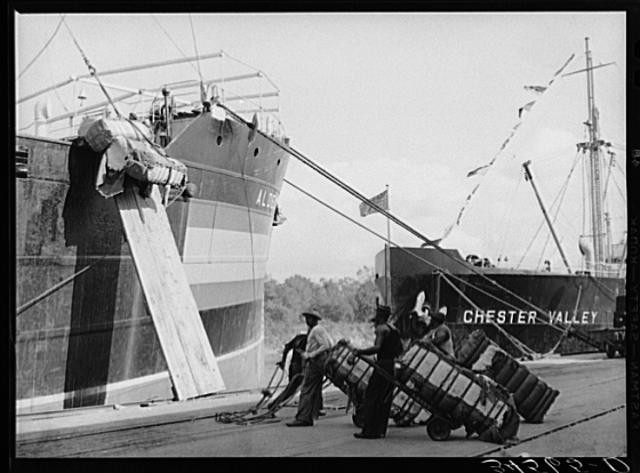 Harris County,Port of Houston,Texas,TX,Farm Security Administration,1939,FSA 1