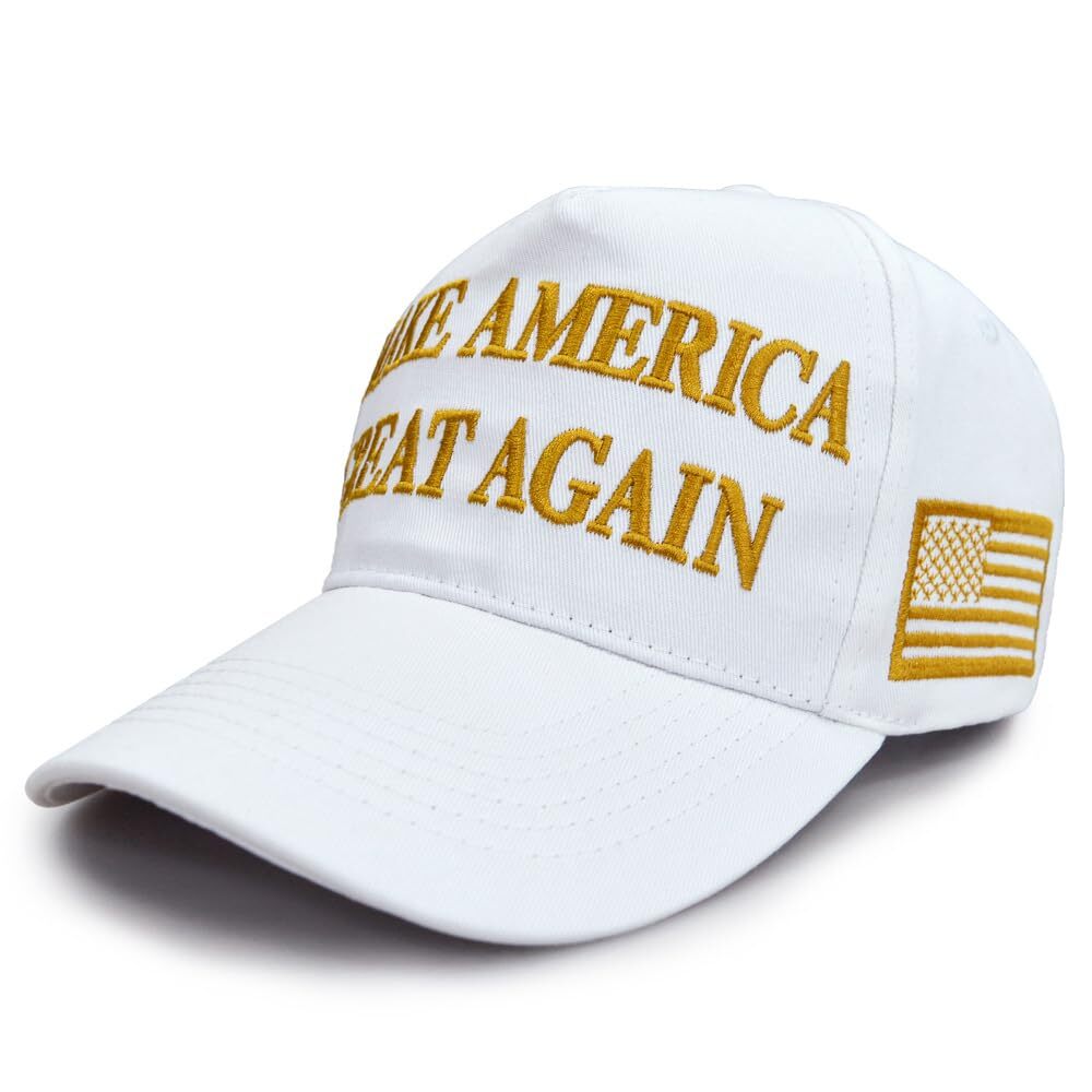 Trump 2024 MAGA Hat Men Women Make America Great Again with USA Flag Baseball...