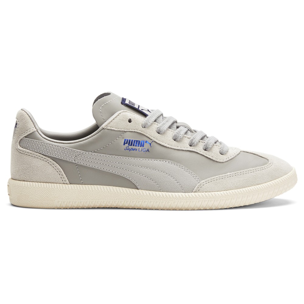 PUMA Super Liga Og Retro Lace Up  Mens Grey Sneakers Casual Shoes 35699919