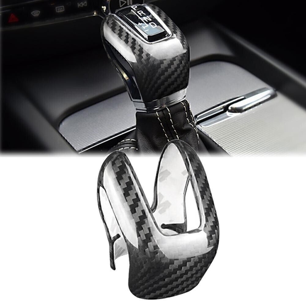 Carbon Fiber Gear Shift Knob Cover for Volvo XC60 XC90 S60 S90 V60 V90 Models