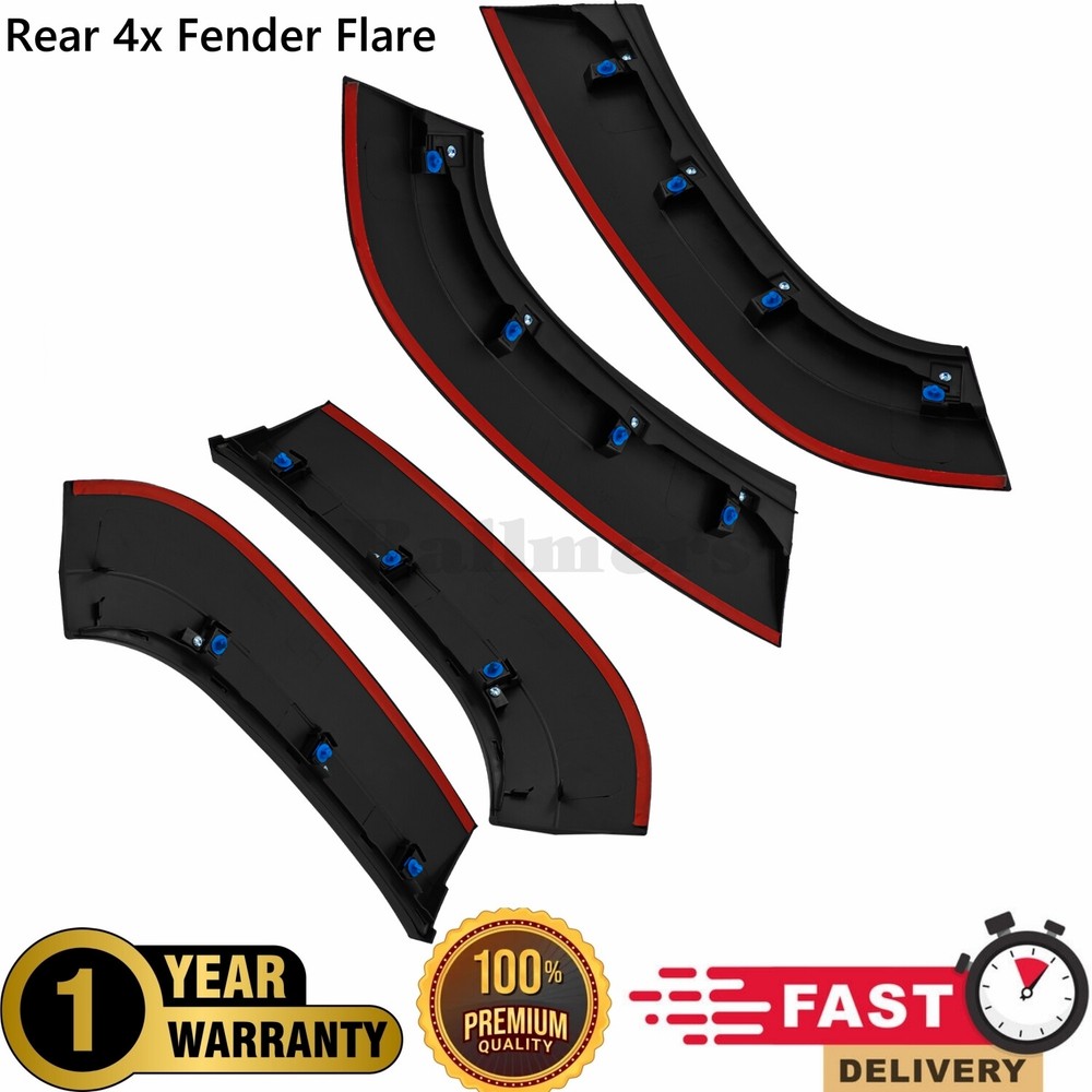 For Jeep Grand Cherokee Trackhawk SRT8 Trackhawk 11-2020 Rear Fender Flare Set
