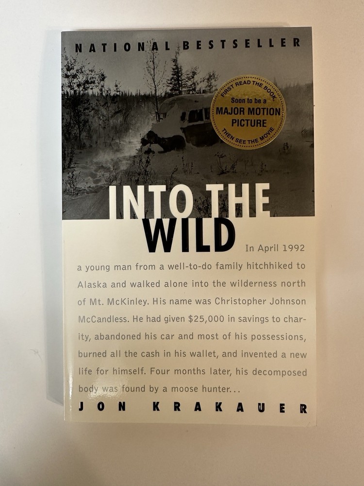 Into the Wild Jon Krakauer Anchor Books 1997 Trade Paperback Alaska Biography