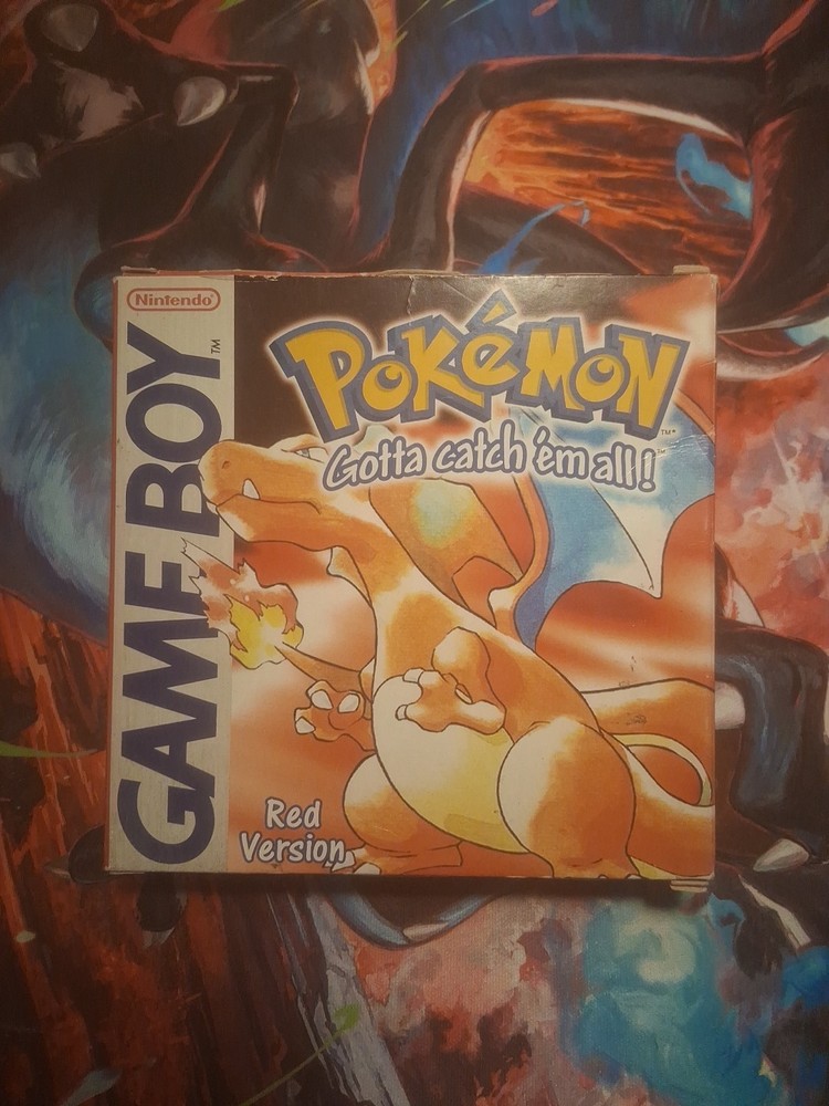 Pokémon: Red Version (Game Boy, 1998) Authentic CIB New Battery 1st Print TESTED