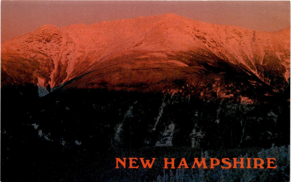 NEW HAMPSHIRE, MT. LAFAYETTE, Franconia Notch Postcard