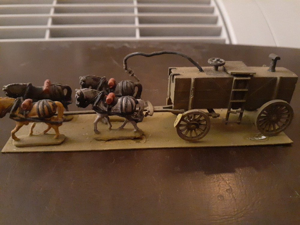Miniature Civil War Battlefield Kitchen  ,hand Painted