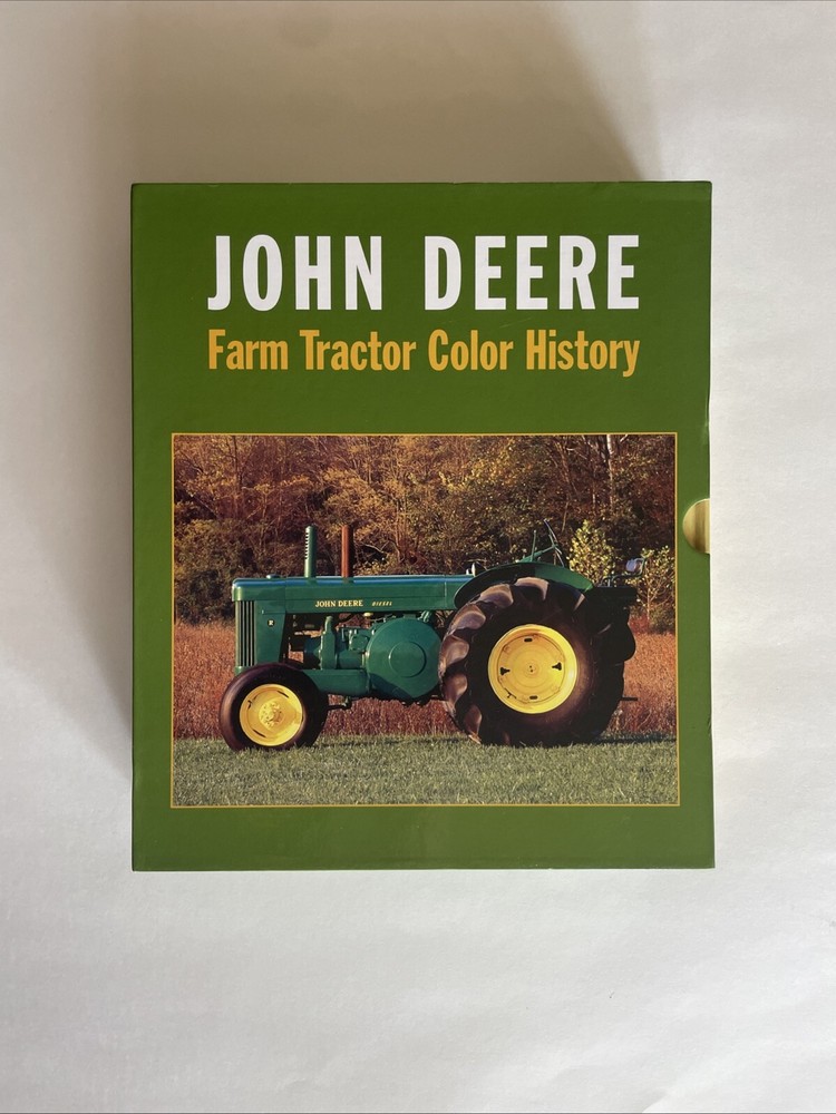 John Deere Farm Tractor Color History - Collector Box Set -great Condition!