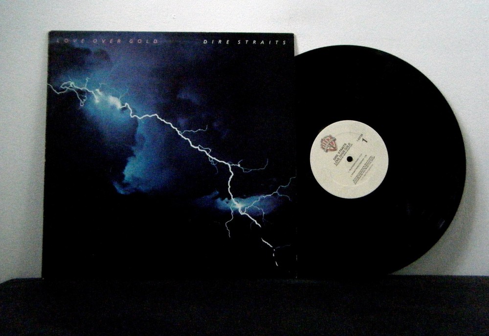 DIRE STRAITS LP Love over gold 1982 Warner Brothers Mark Knopfler vinyl