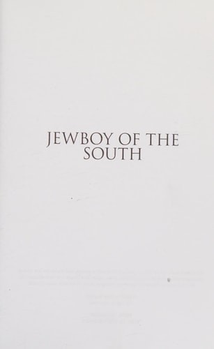 Jewboy of the South by Koplen, Don, Good Book