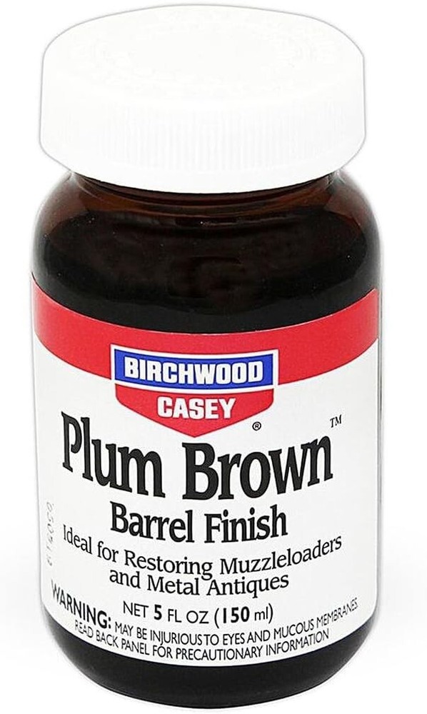 Birchwood Casey 14130 Plum Brown Barrel Finish, 5-Ounce