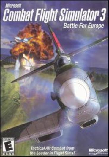 MS Combat Flight Simulator 3: Battle For Europe + Manual PC CD air pilots game!