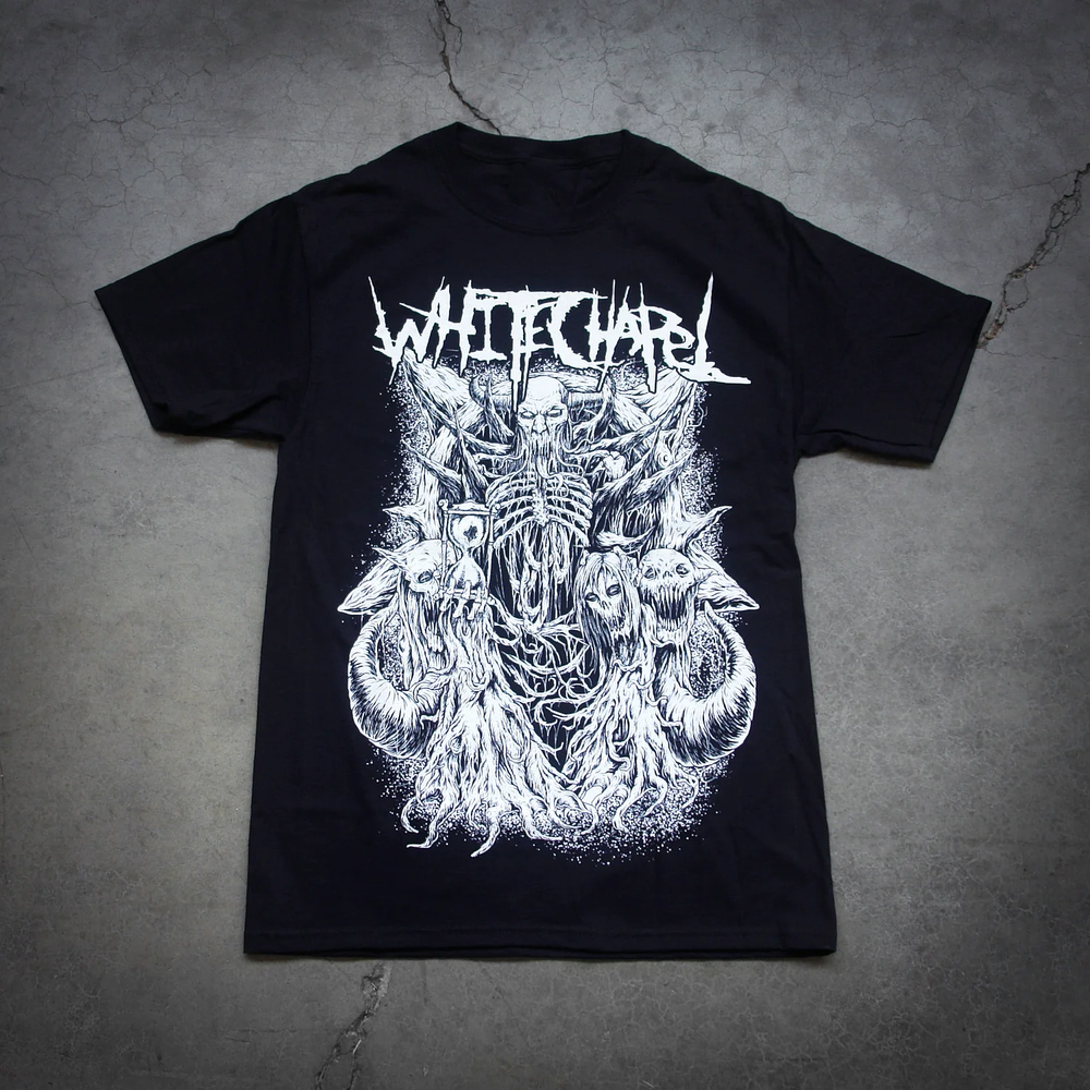 Hot Trend Whitechapel Band Black Cotton Size S-4Xl T-Shirt  BL313