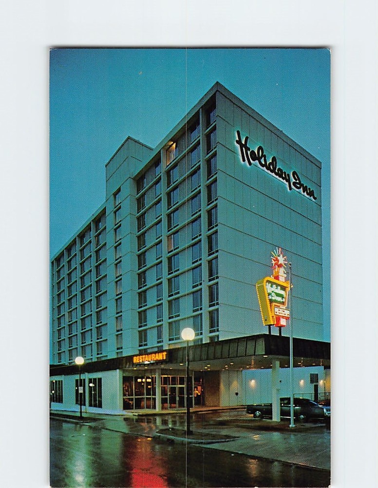 Postcard Holiday Inn Portland Maine USA