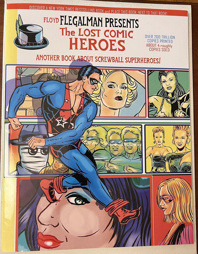 FLOYD FLEGALMAN PRESENTS THE LOST COMIC HEROES Daniel Burke Gorgeous Crisp Copy