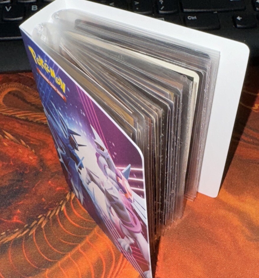 Epic Pokemon Binder for Warrior Swordsman Type Yu-Gi-Oh & MTG Cards LP