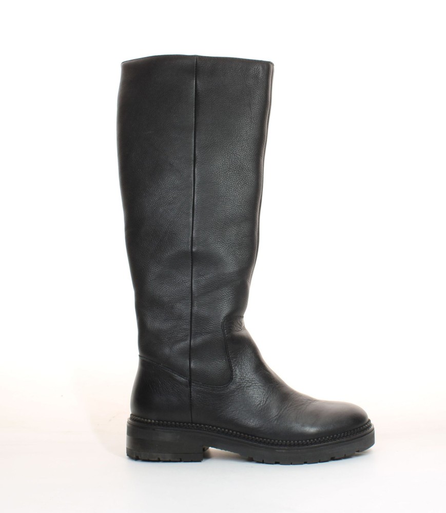 Gentle Souls Womens Wendy Black Riding Boots Size 7.5 (7785804)