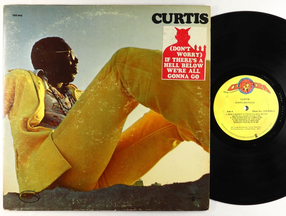 Curtis Mayfield - Curtis LP - Curtom OG Press VG+