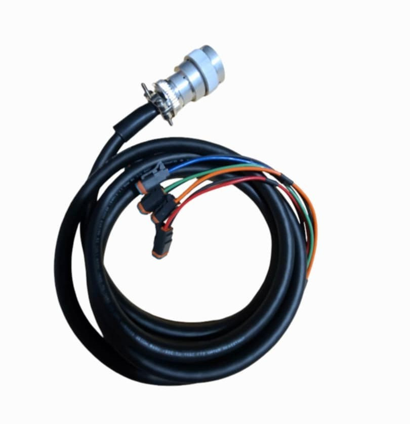 Skid Steer Aux Control Harness 8 Pin 8'- 4 Function (Deutsch)
