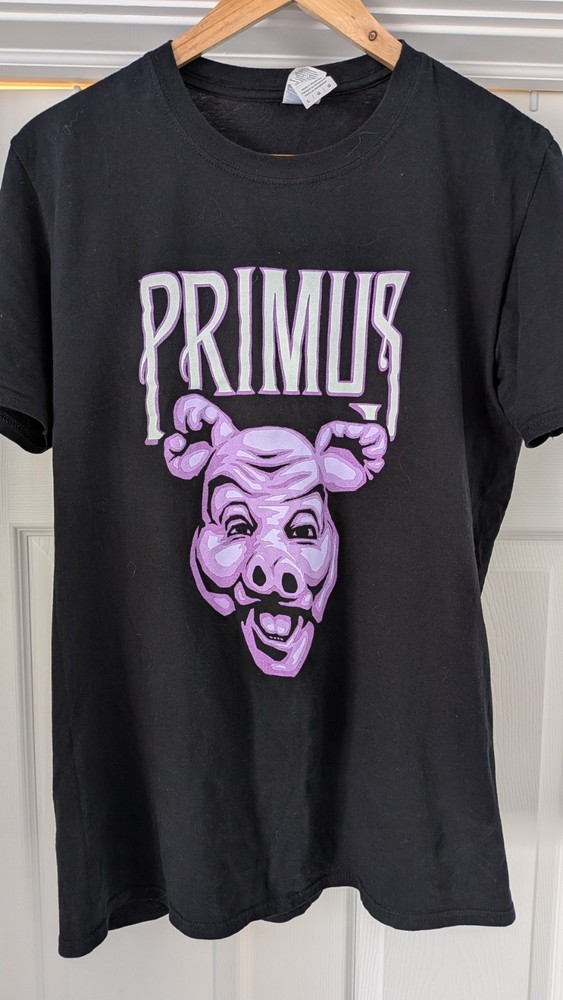 Primus T Shirt Size Large Band Concert Tour Shirt 2016 Rock Frizzle Fry Black