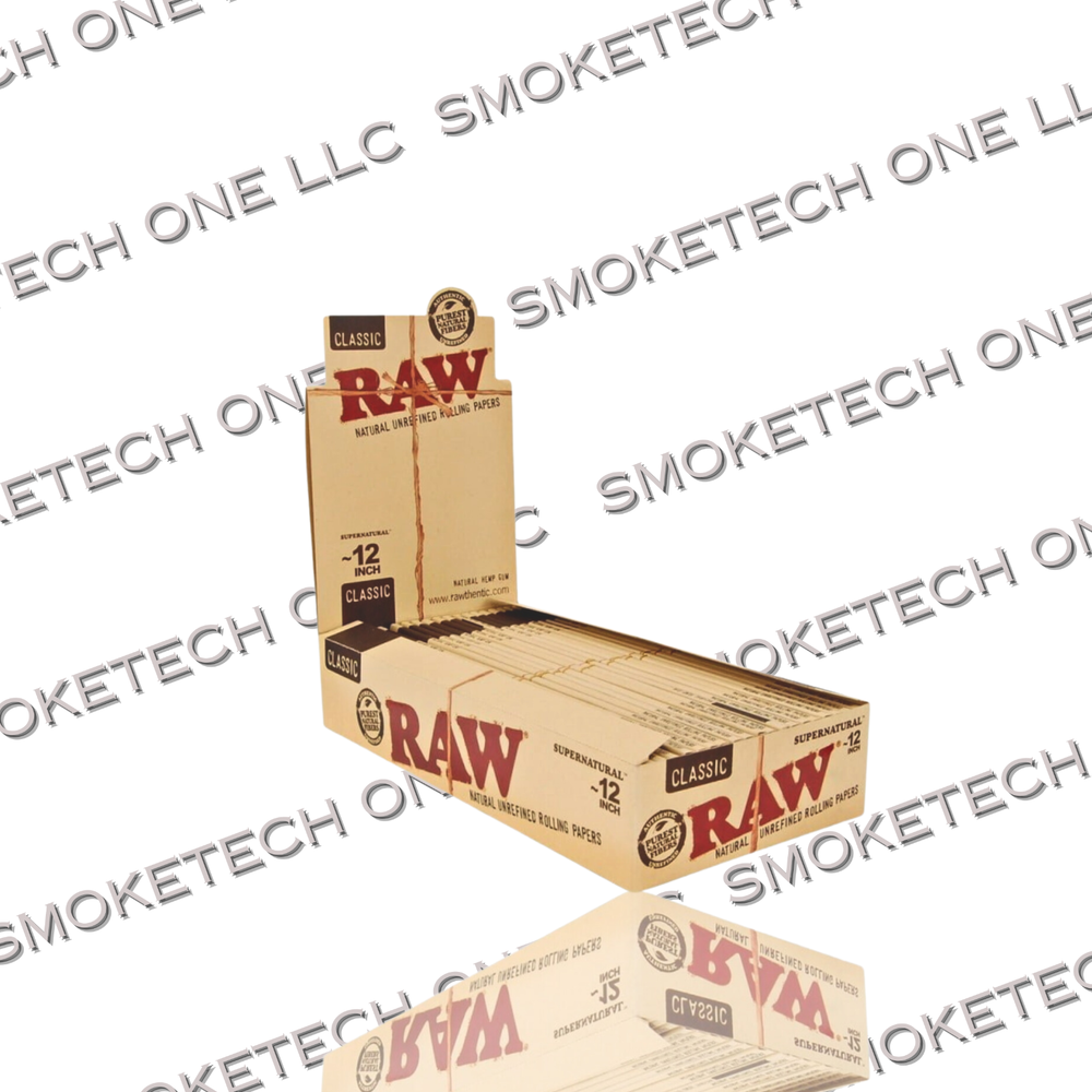 RAW Supernatural 12 Inch Rolling Papers 12pk Display