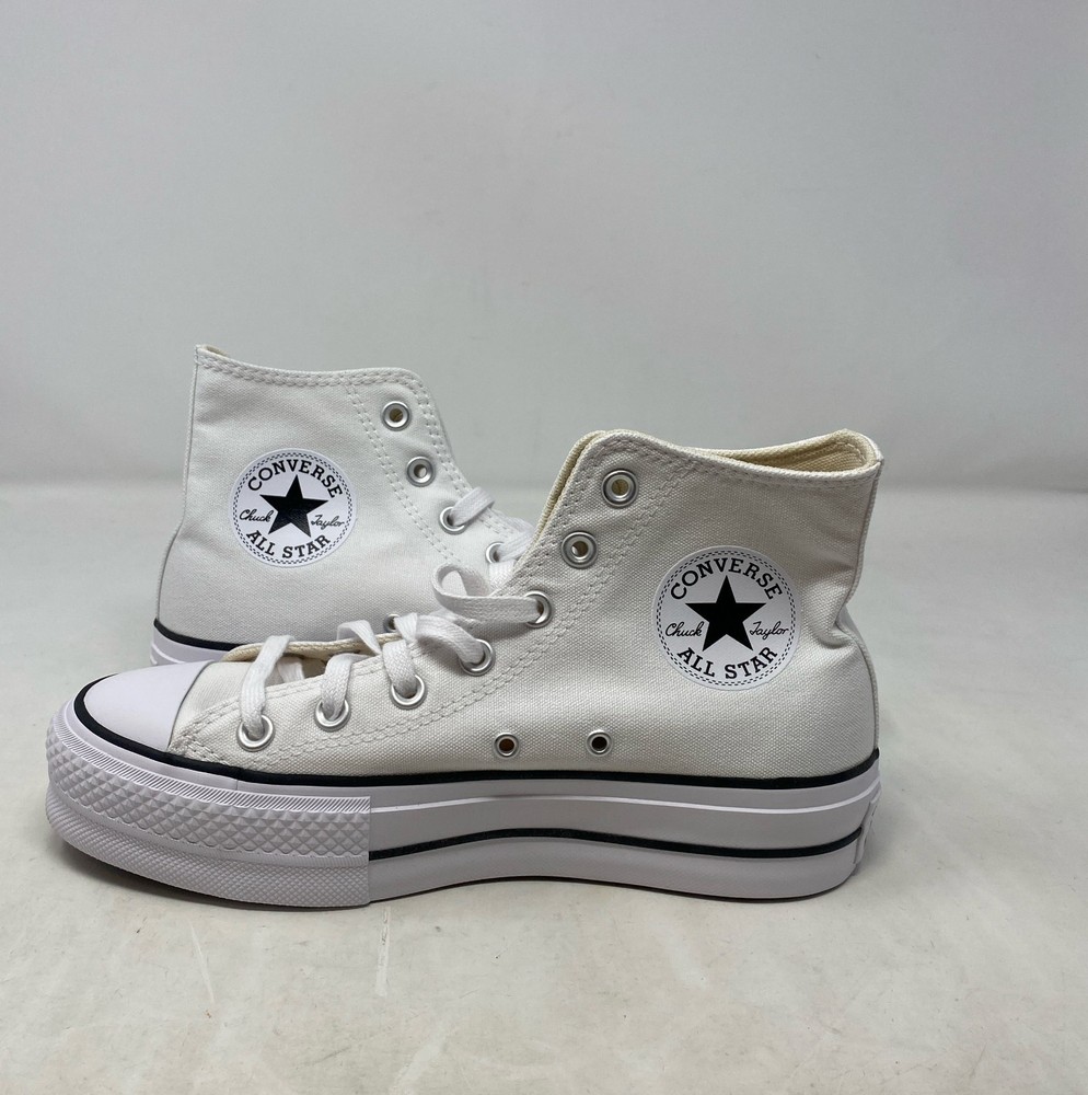 Converse Chuck Taylor All Star Lift Platform High Top White/Black Women’s 7