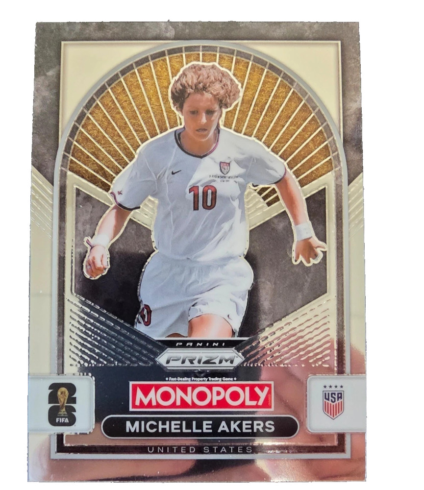 2026 Panini Prizm Monopoly FIFA World Cup Michelle Akers Card #90 USWNT